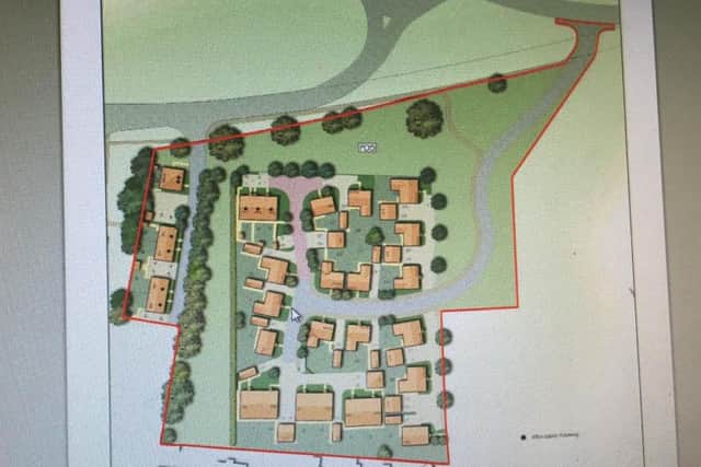The proposed development in Oundle Road, Weldon (image by CgMs Consulting)