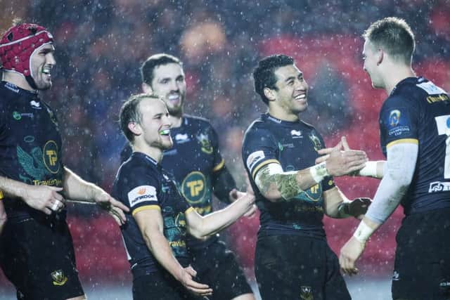 Saints beat Scarlets on Saturday (picture: Kirsty Edmonds)