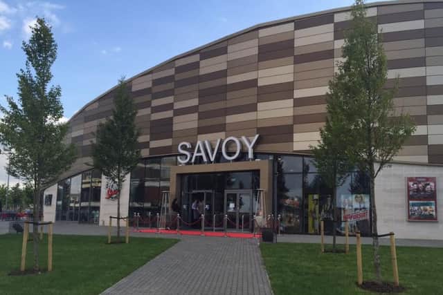 The Savoy cinema in Corby
