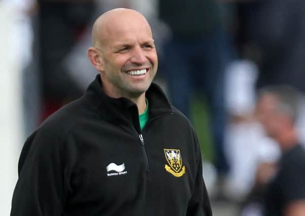 Jim Mallinder is happy for Dylan Hartley (picture: Sharon Lucey)