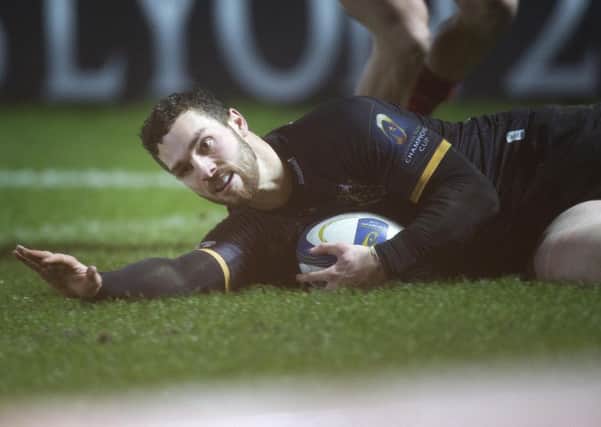 George North scored for Saints in last weekend's win at Scarlets (picture: Kirsty Edmonds)
