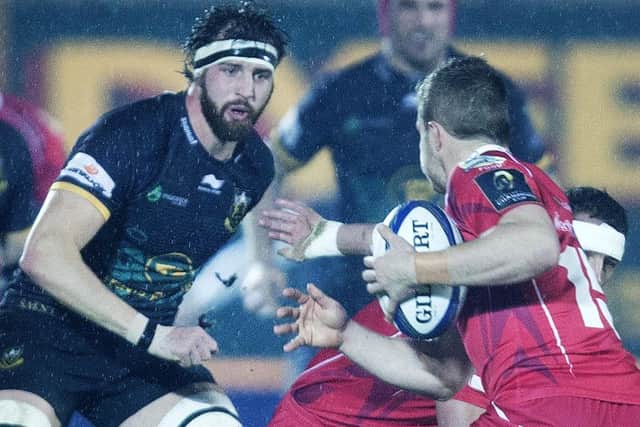 Tom Wood is looking forward to facing Saracens in the Champions Cup (picture: Kirsty Edmonds)
