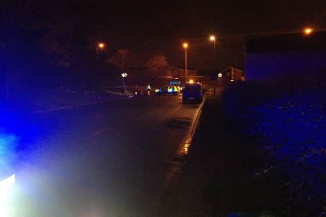 Billing Brook Road in Northampton has been closed by police
