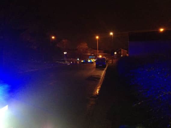Billing Brook Road in Northampton has been closed by police