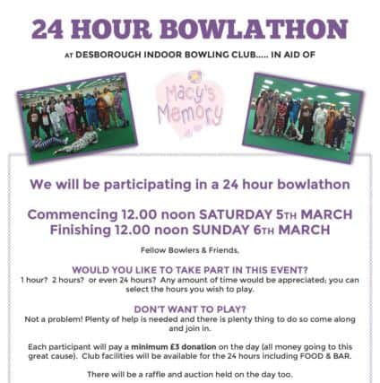 The poster for the event.