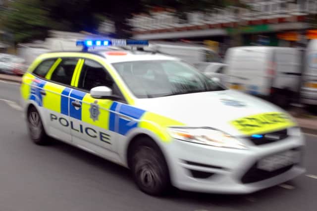 A 36-year-old woman was arrested for assault.