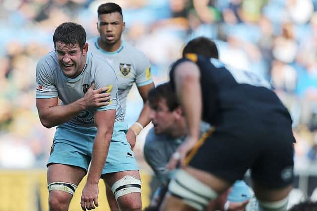 Calum Clark suffered a shoulder injury in the pre-season win at Wasps (picture: Kirsty Edmonds)