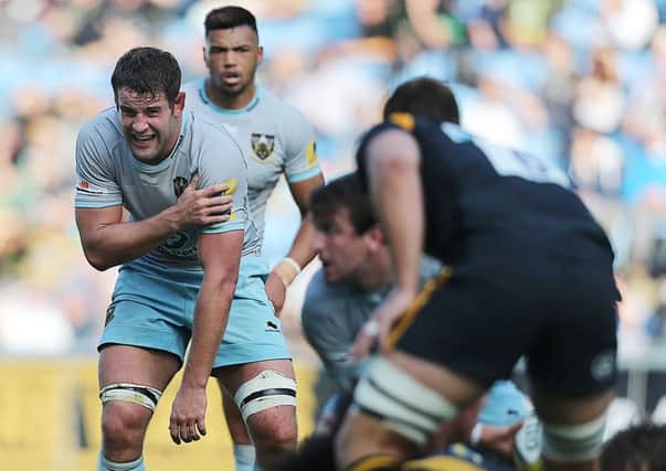 Calum Clark suffered a shoulder injury in the pre-season win at Wasps (picture: Kirsty Edmonds)