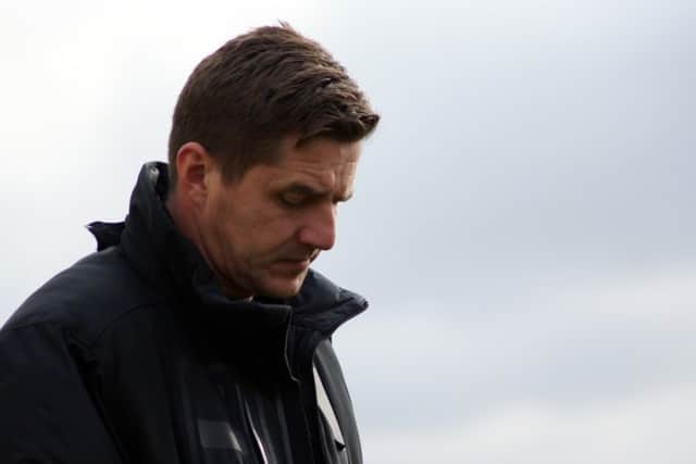 Marcus Law was disappointed after Kettering Town suffered a 2-1 defeat at Hungerford Town