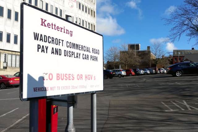 Kettering Council's Wadcroft car park NNL-140403-123140001