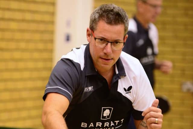 Chris Haynes hit a hat-trick for Corby A