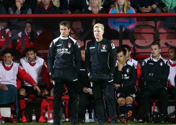 Bournemouth manager Eddie Howe will be aiming to further derail Arsenal's title hopes on Sunday