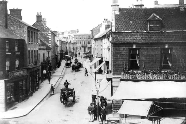 Silver Street, Wellingborough, in about 1901