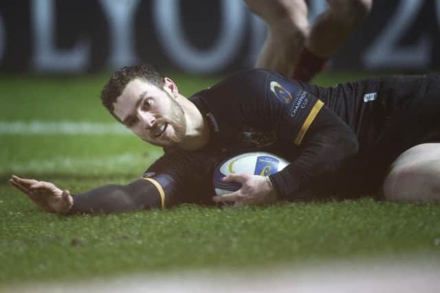 George North scored for Saints in last month's vital win at Scarlets (picture: Kirsty Edmonds)