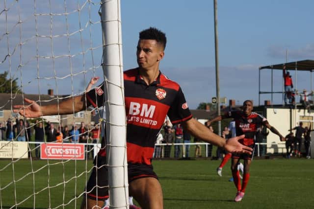 Courtney Baker-Richardson is leaving Kettering Town to join league rivals Leamington