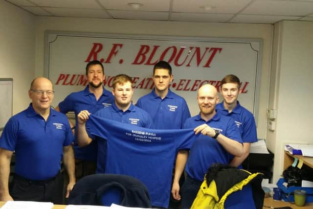 A Team from R F Blount are walking the Three Peaks to raise money for charity