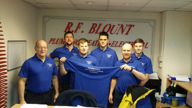 A Team from R F Blount are walking the Three Peaks to raise money for charity