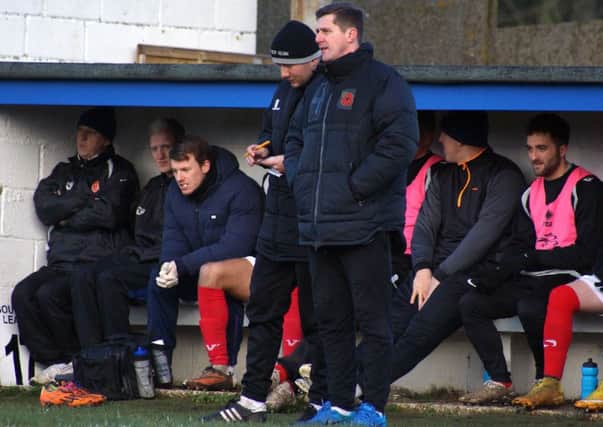 Marcus Law knows the pressure will grow on his Kettering Town team as the the fixtures continue to pile up
