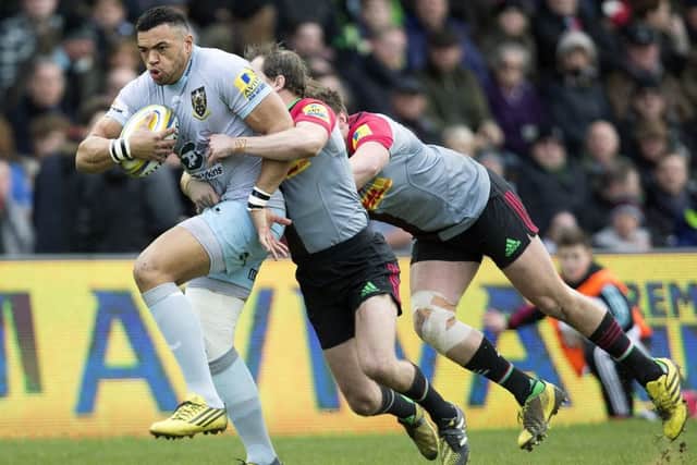Luther Burrell wants Saints to kick on from last weekend's fine win at Harlequins (picture: Kirsty Edmonds)