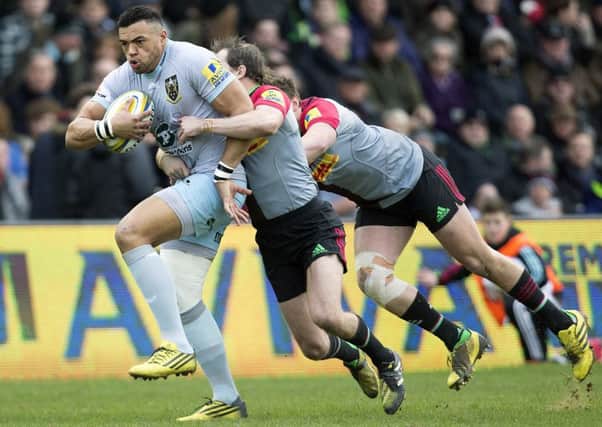 Luther Burrell wants Saints to kick on from last weekend's fine win at Harlequins (picture: Kirsty Edmonds)