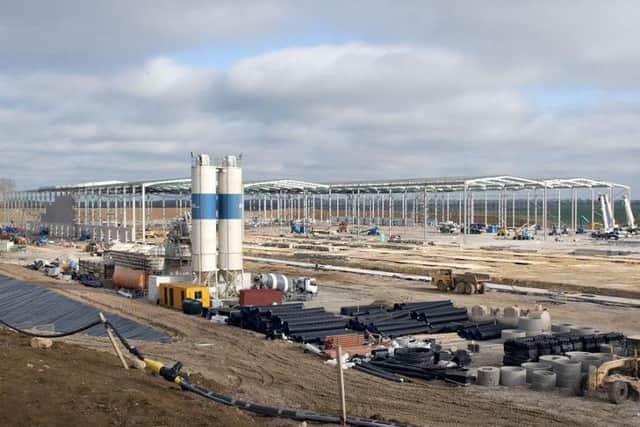 Work progressing on the new distribution centre for Primark at Islip