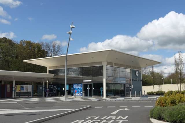 The sculpture will take pride of place at Corby's train station later this year.