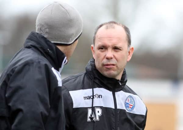 AFC Rushden & Diamonds boss Andy Peaks was content with a point after a 0-0 draw at Fleet Town