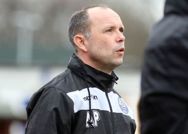 Andy Peaks is looking forward to two big games for AFC Rushden & Diamonds this week