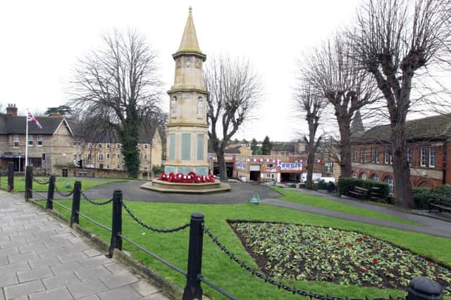 The parade will go past the War Memorial in Rushden