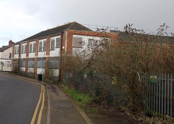The factory site in Desborough