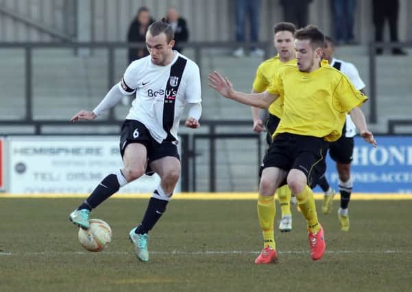 Former Corby Town midfielde Shane Byrne will be back at Steel Park tomorrow but he will be in the colours of Nuneaton Town