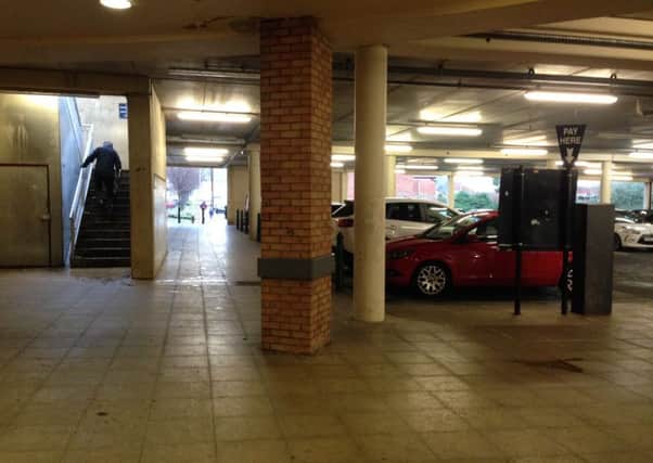 The lower floor of Morrisons car park, Kettering NNL-150502-151509001