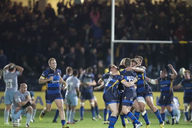 TOUGH TO TAKE - Saints suffered a last-gasp defeat to Worcester on first day of the season