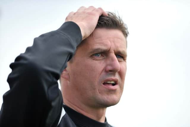 Marcus Law was a frustrated man after Kettering Town's 3-1 defeat at Histon
