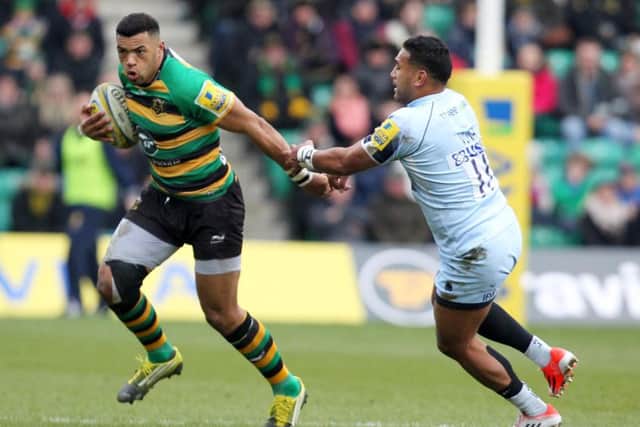 Luther Burrell was in fine form against Worcester (picture: Sharon Lucey)