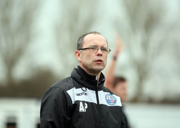 AFC Rushden & Diamonds manager Andy Peaks