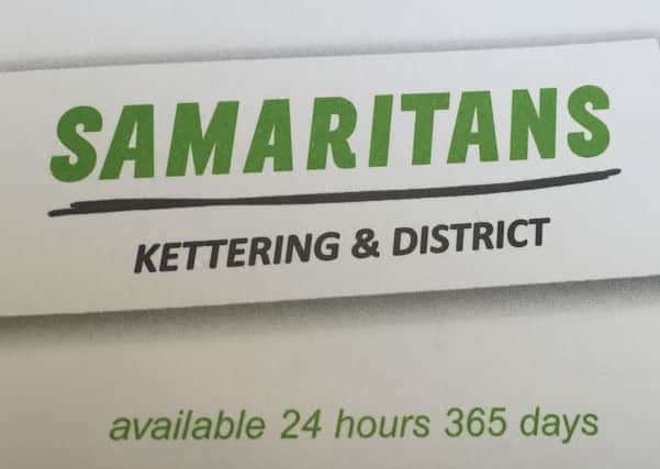 The break-in took place at the Kettering branch of the Samaritans