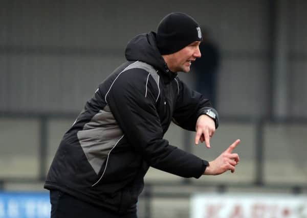 Tommy Wright is ready for Corby Town's big game at Bradford Park Avenue tonight