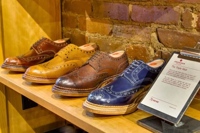 Some of the Grenson range