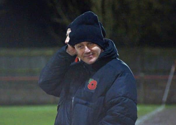 Marcus Law was pleased with the 'application' of his Kettering Town team as they won 3-1 at Slough Town. Pictures by Peter Short