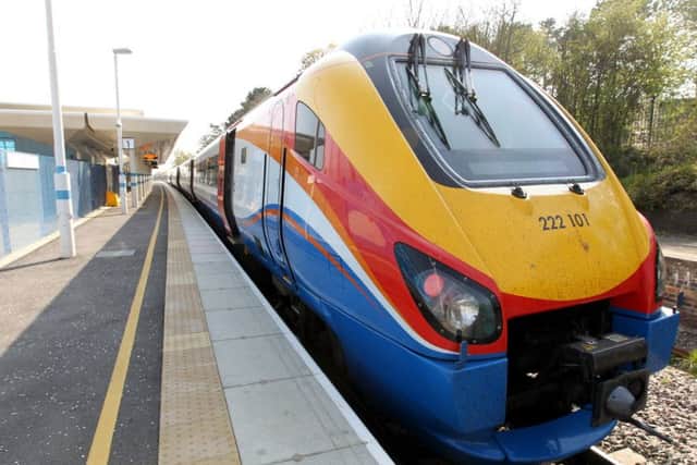 Passenger numbers at Corby Railway Station are up again