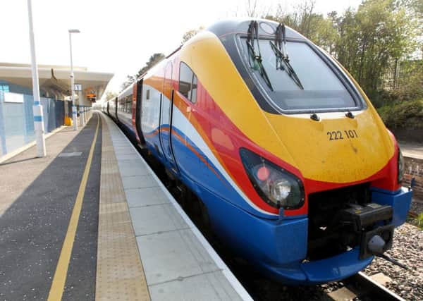 Passenger numbers at Corby Railway Station are up again