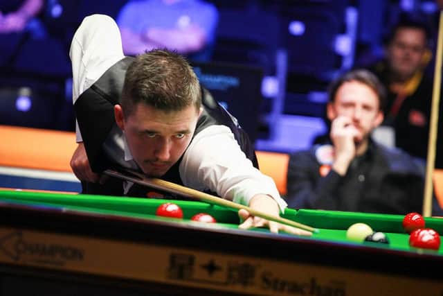Kyren Wilson is in the last 16 of the Ladbrokes World Grand Prix