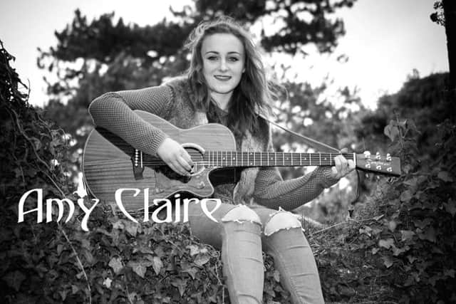 Amy Claire, from Wellingborough, has released her first EP - called Sea of Faces