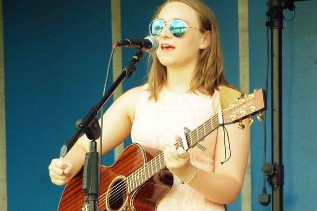 Amy Claire, from Wellingborough, has released her first EP - called Sea of Faces