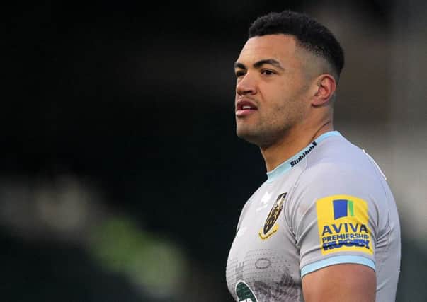 Luther Burrell was ruled out of Saints' clash with Sale Sharks (picture: Sharon Lucey)