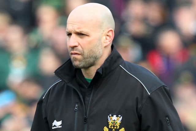 Saints V Sale Sharks. Jim Mallinder.