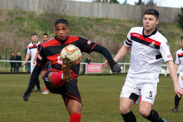 Wilson Carvalho will have a fitness test ahead of Kettering Town's home clash with Paulton Rovers tonight