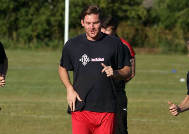 Elliot Sandy is hoping he can help AFC Rushden & Diamonds to get back on track this weekend