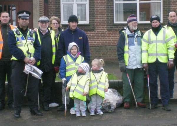 The Clean for the Queen event in Rushden